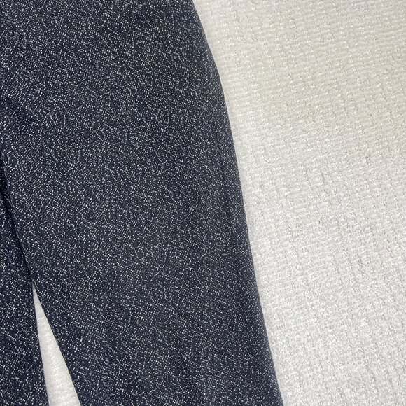 Calvin Klein Dark Black & White Dot AOP Dress Pants Women’s Size 14 Read* - Picture 4 of 15